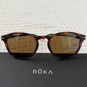ROKA Men's Tortoise Sunglasses